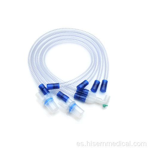 Circuitos de ánima lisa pediátricos desechables para instrumentos médicos